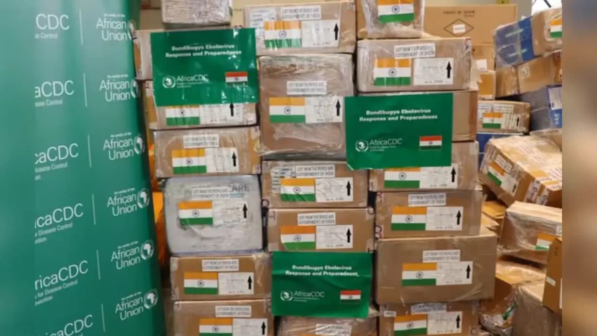 India sends emergency medical supplies for Ebola outbreak response in Congo