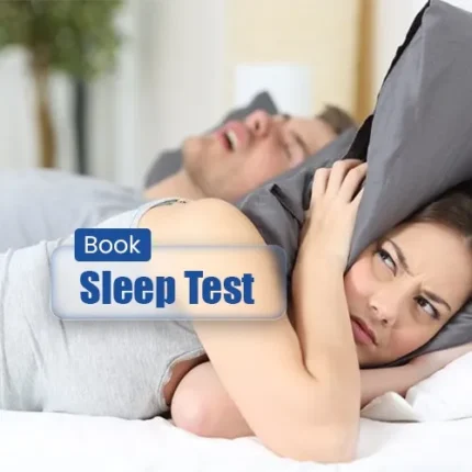 Sleep study at home – polysomnography test for sleep apnea diagnosis