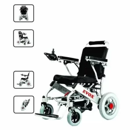 EVOX Electric Wheelchair WC-107 – Side View