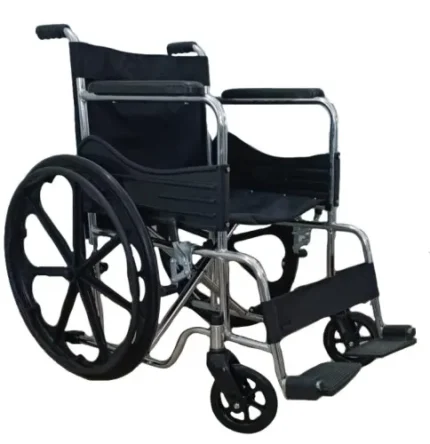 SimplyMove Rejoy Basic Chrome Coated Wheelchair India