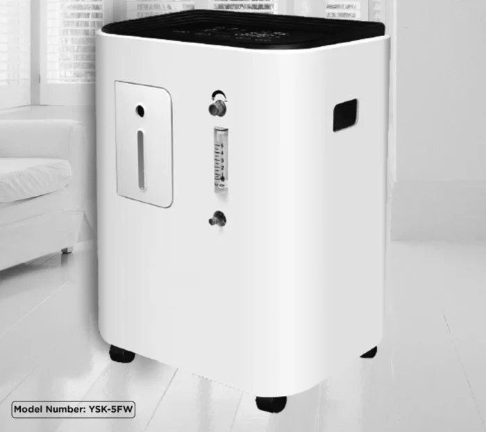 Intex YSK 5FW Oxygen Concentrator for continuous oxygen supply at home and hospital use