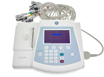 GE MAC 600 ECG Machine portable 12-lead electrocardiograph for hospitals and clinics