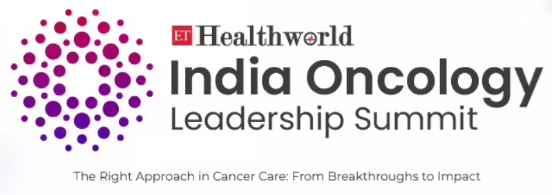 ET Healthworld India Oncology Leadership Summit logo highlighting cancer care leadership and innovation